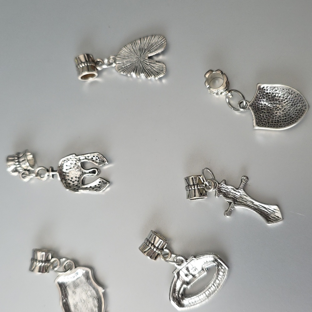 Armor Of GOD CHARMS ZINC ALLOY PANDORA COMPATABLE - Picture 6 of 15